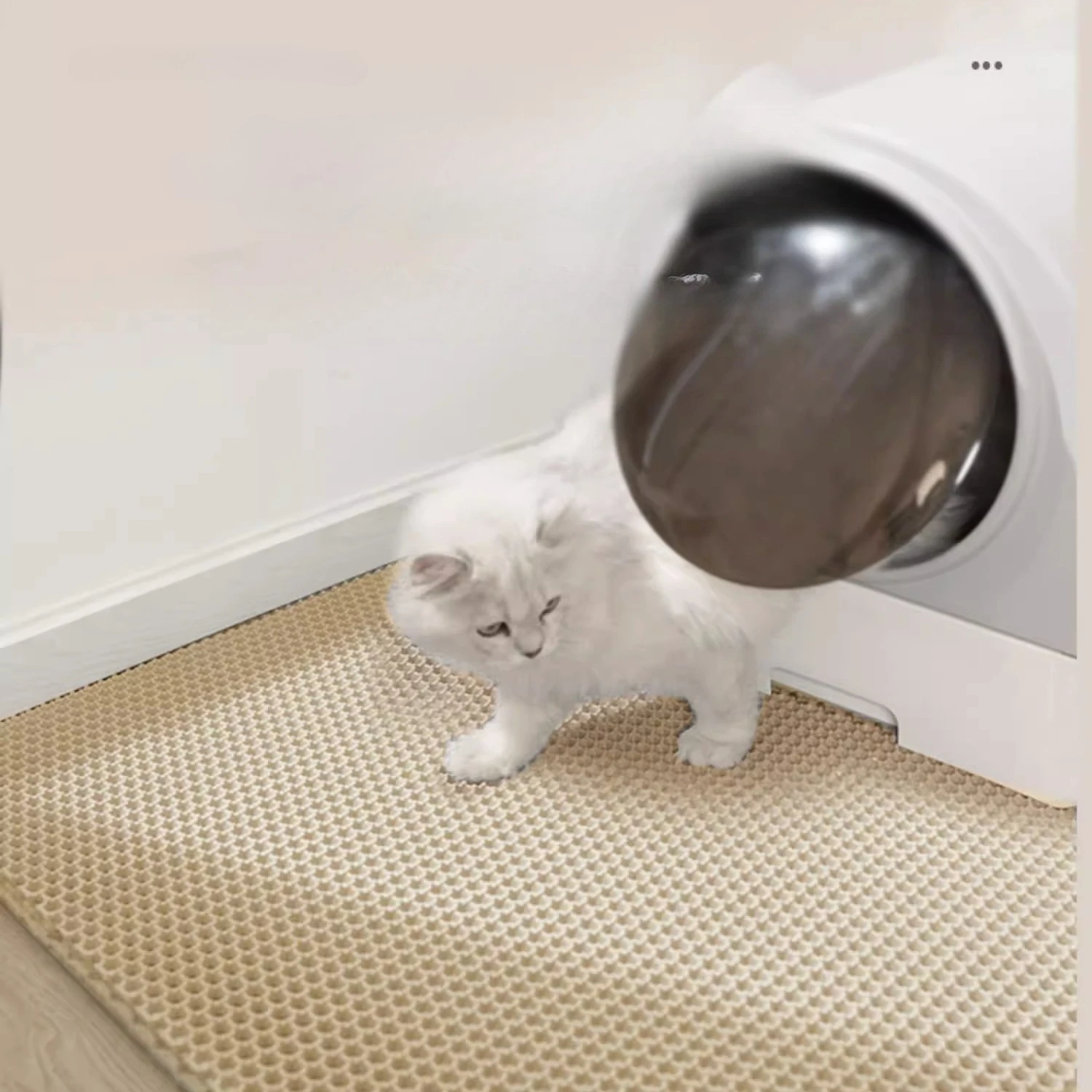 Cat Litter Mat Double Layer Pet Litter Box Waterproof Pet Mat Non-slip Sand Cat Pad Washable Bed Mat Clean Pad Products
