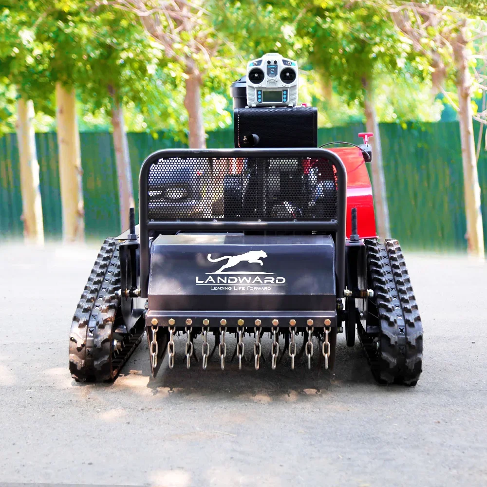 

【Hot】EPA EURO 5 Remote Control Self-Propelled Zero Turn Lawn Mower Electric Slope Grass Cutter Machine for Farm