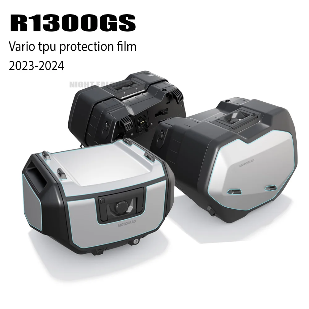 ใหม่อุปกรณ์เสริมสำหรับกระเป๋าเดินทางฟิล์มป้องกันสี TPU สำหรับ R1300GS R 1300 GS 1300 2023-2024