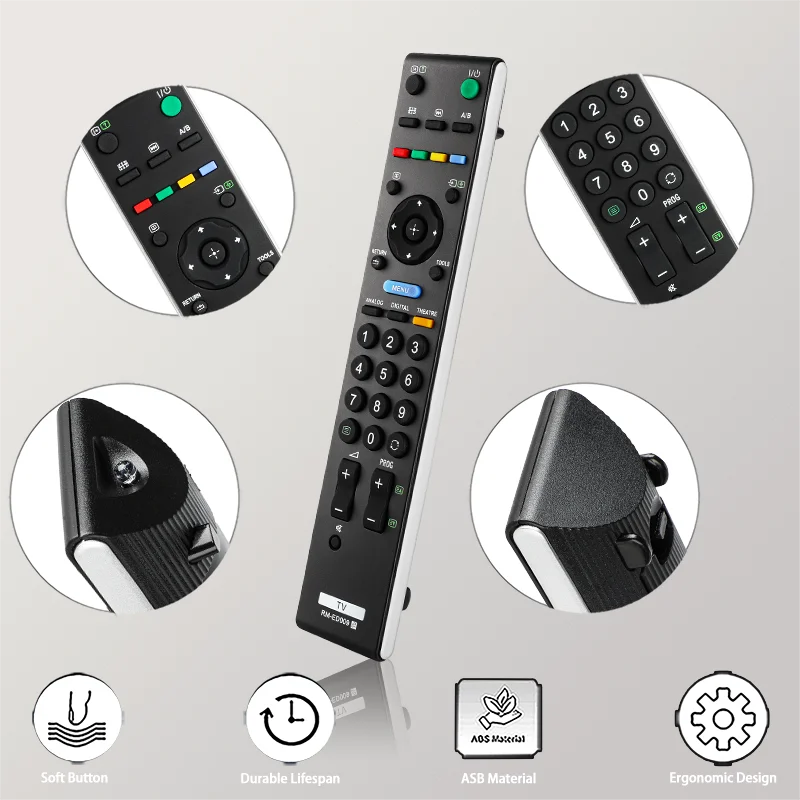 RM-ED009 For Sony Remote Control Replacement, ForSony Bravia LCD TV KDL-32S3000 KDL-40S3000 KDL-46S3000 KDL-26V4000 KDL-26V4220 - view 3