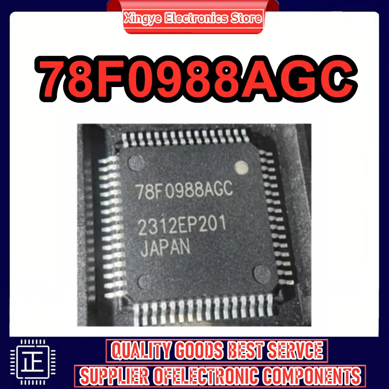 

UPD78F0988AGC-8BS-A 78F0988AGC QFP64 IC Chip 100% New Original in stock