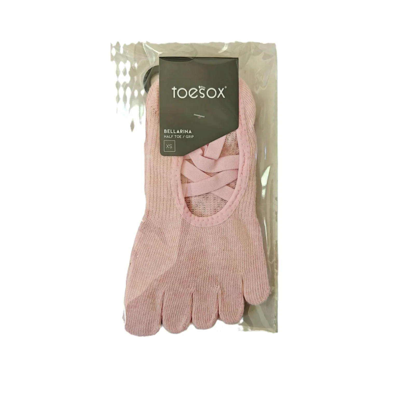 

Противоскользящие носки для йоги, женские спортивные сетчатые носки с перекрестной завязкой и открытой спиной, носки-тапочки для пилатеса, нескользящие для домашнего отдыха с пятью пальцами