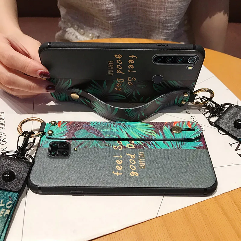 YPM 5 حافظة لهاتف Xiaomi 12t Poco F5 X5 F3 11t 13 Redmi Note 10 11 8 9 12 Pro 10C 12CNeck شريط للرسغ الحبل حامل هاتف غطاء