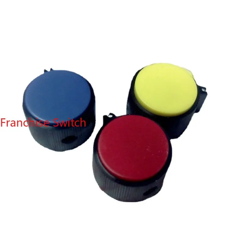 20PCS Potentiometer Knob JN-CI Diameter 25MM Height 16.5MM Inner Hole 6MM Red Yellow Blue