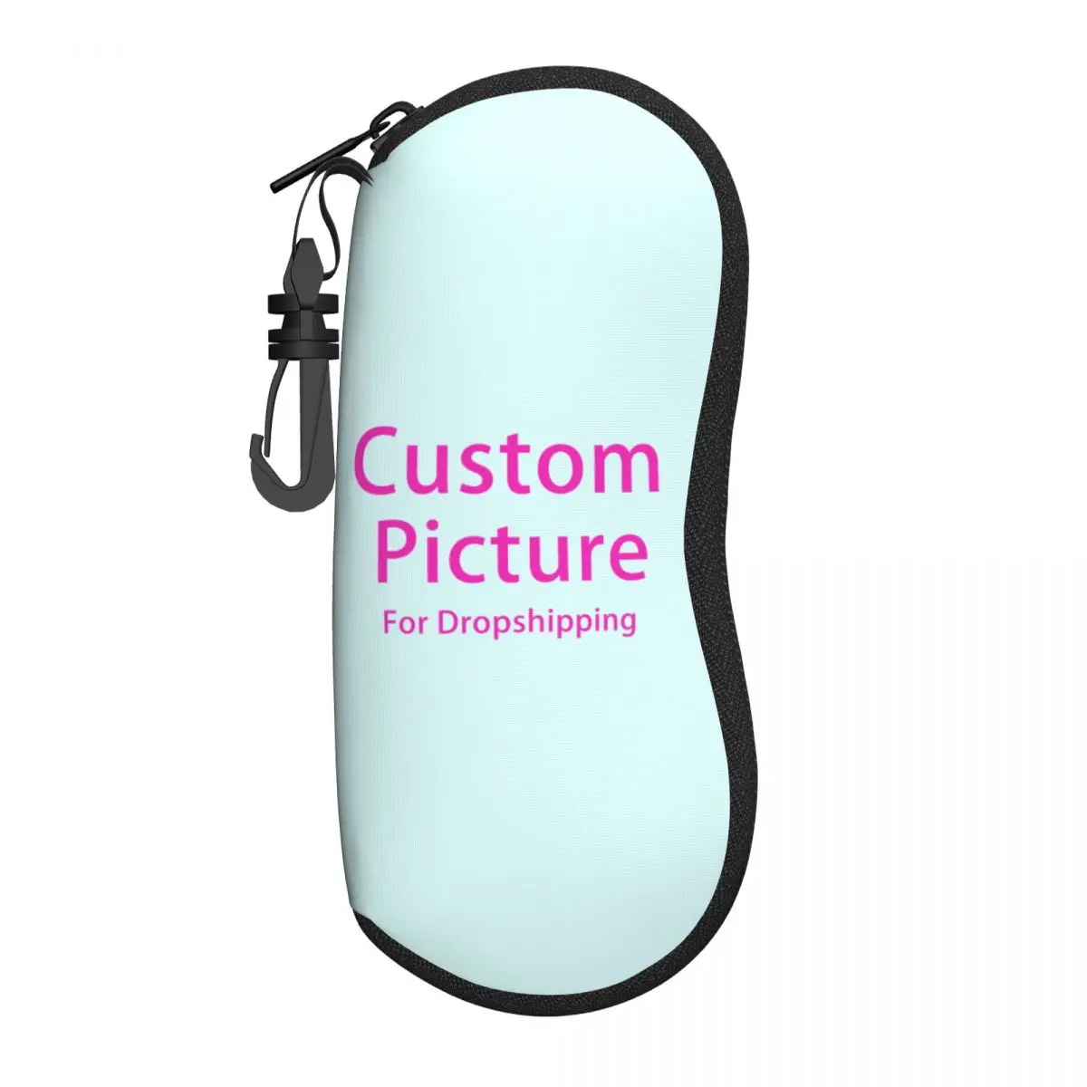 Custom Personalized Custom Photo Logo Shell Glasses Case Unisex Travel DIY Print Eyeglasses Case Sunglasses Protector Box