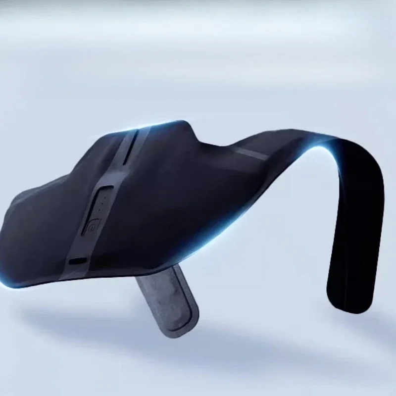 

Small V-neck shoulder and neck massager neck waist high frequency pulse massager trapezius massage shawl belt