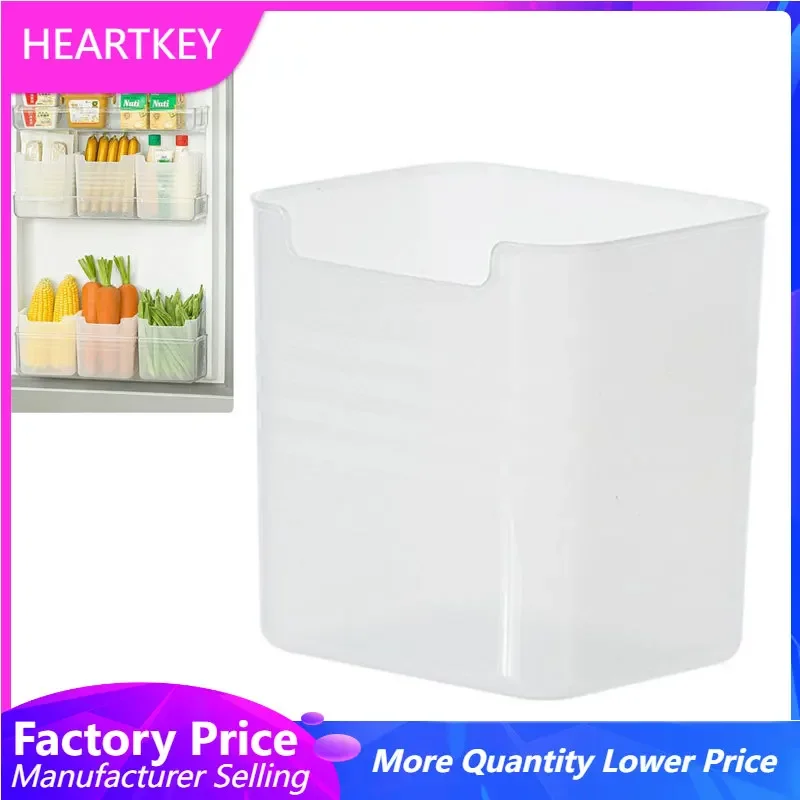 

Fridge Organizers Storage 3/6PCS Fridge Side Door Fruit Vegetable Spice Food Fresh Case Container Refrigerator Storage Boxs
