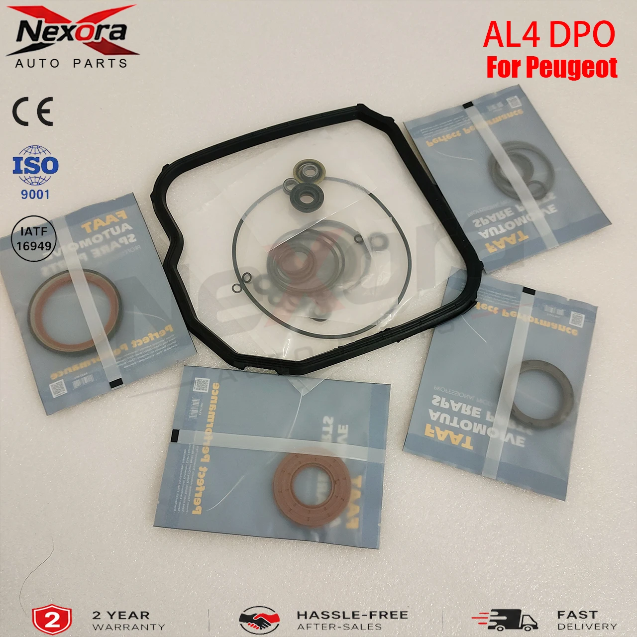 Brand New AL4 DPO DP0 4-Speed Transmission Minor Repair Kit Oil Seals Set For Peugeot Citroen Renault 1.6L 2.0L FWD 1998‑2013