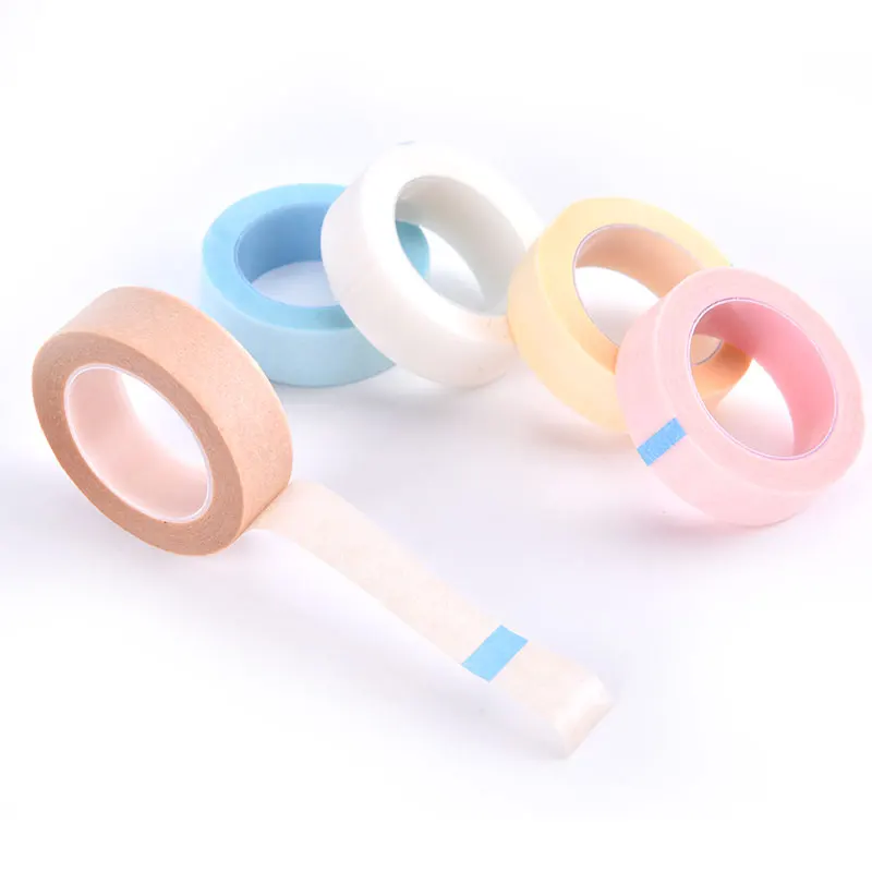 1Roll 9M Micropore Eyelash Tape Lash Extension Supplies Makeup Tools Wholesale Lashes Accessories Makeup Tools Lash Lifting Tape