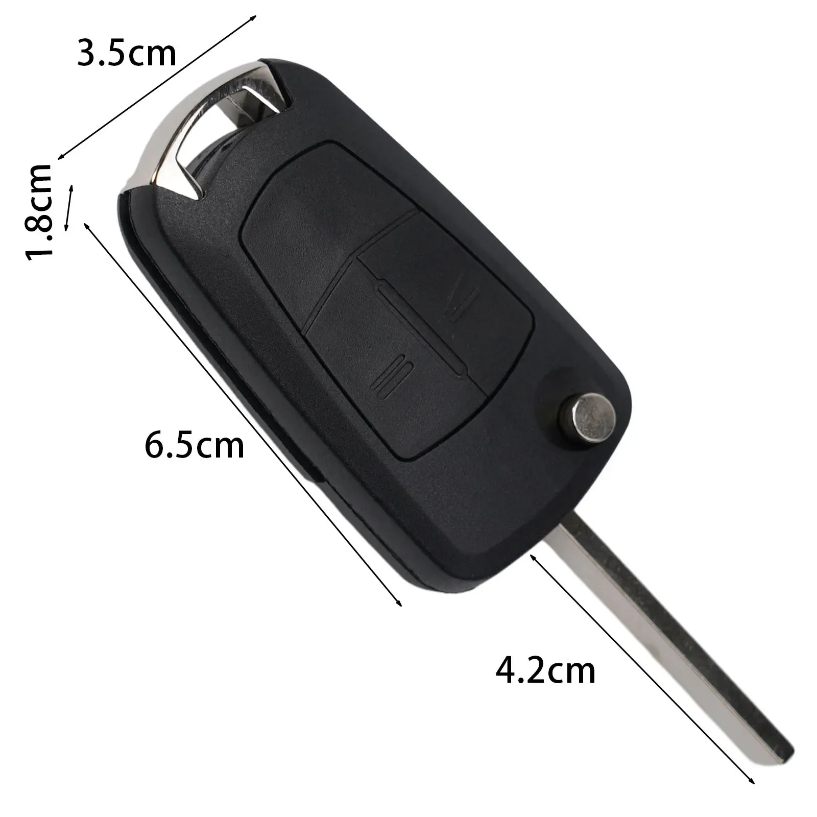 2 Button Remote Flip Key Fob Case For Opel Corsa D Zafira B Astra H Tigra 2 Keys Shell Case Accessories For Vehicles