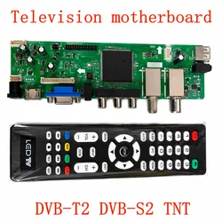 New LCD TV motherboard ZS.3663LSA.A01 ZS.S663.A01R00 Digital standard DVB-T2 DVB-S2 TNT