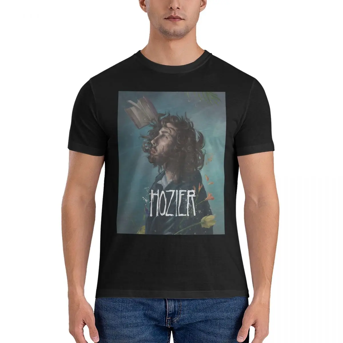 Men T-Shirts Sixhas Show Wasteland Baby Casual 100% Cotton Tee Shirt Short Sleeve Hozier T Shirts Round Neck Tops Party