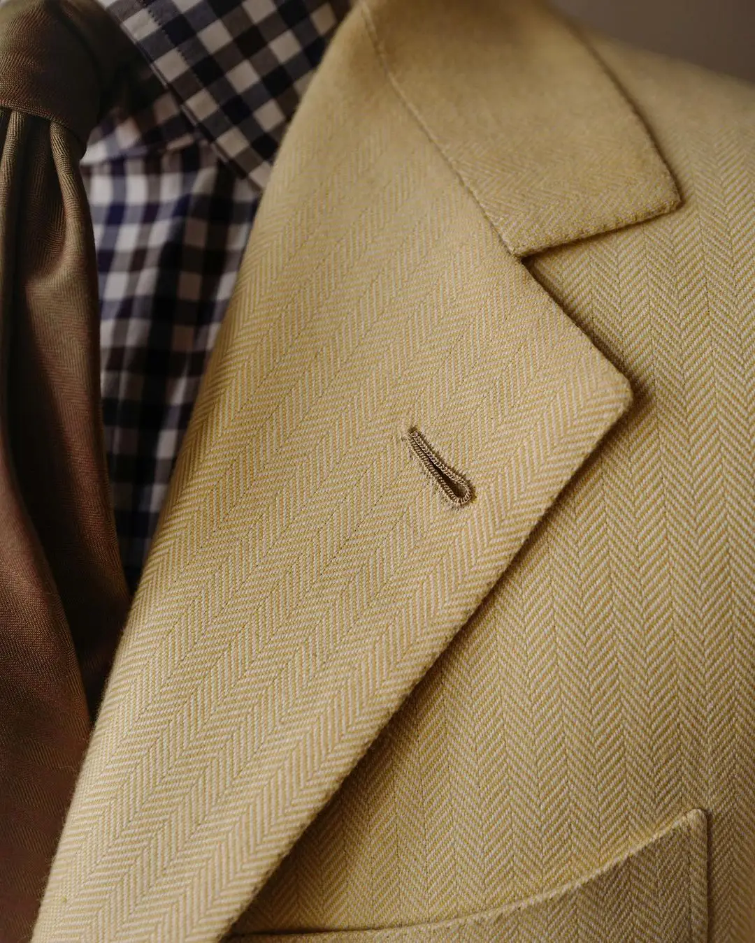 Elegant 2 Pieces Men Suit Blazer Jacket Single Breasted Herringbone Business Formal Causal Prom Customized trajes para hombre