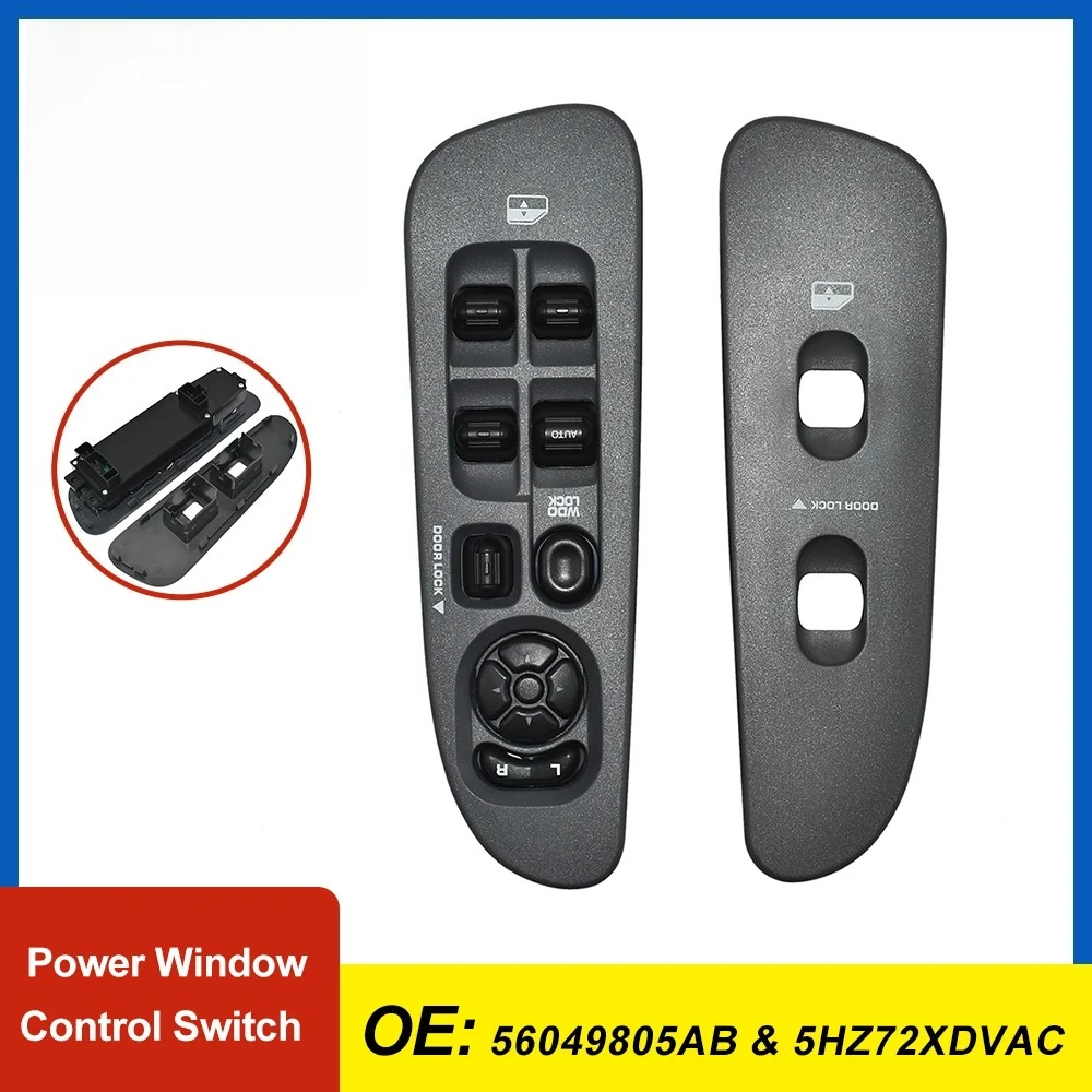 

56049805AB 5HZ72XDVAC Power Window Control Switch Electric Master Regulator Button For Sprinter NV300 Talento Duster 2002-2009
