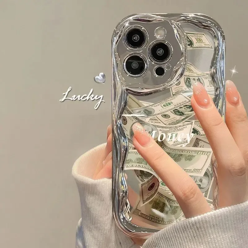 bank note Phone Case For Samsung Galaxy S24 S23 Ultra S20 FE S21 S24 Plus A05 J7 J2 Prime G530 Soft Silicone Cover