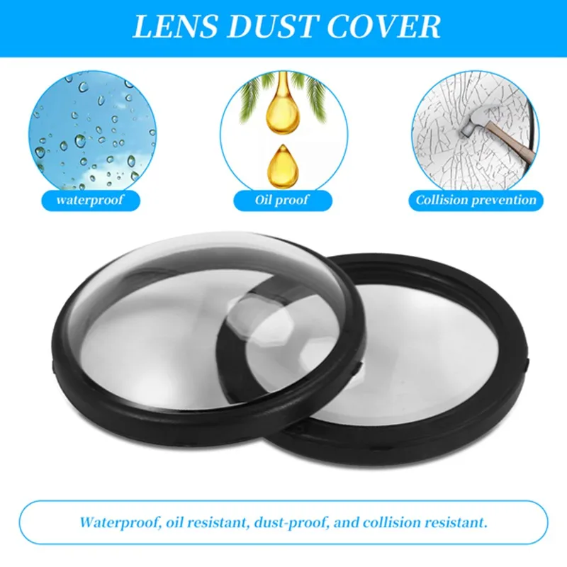 Protective Lenses Camera Lens Cover Frame for Max Sport Camera-A62I