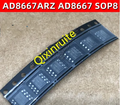 Qixinruite  Brand new original genuine AD8667ARZ=AD8667A=AD8667 SOP8 RF low-noise amplifier chip