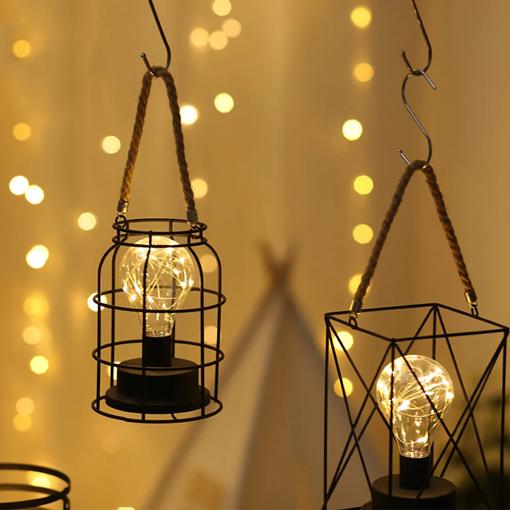 

Creative Hanging Light Retro Style Vintage Warm Light Bedside Decorative Lamp for Living Room Bedroom Bedside Decorative Lamp