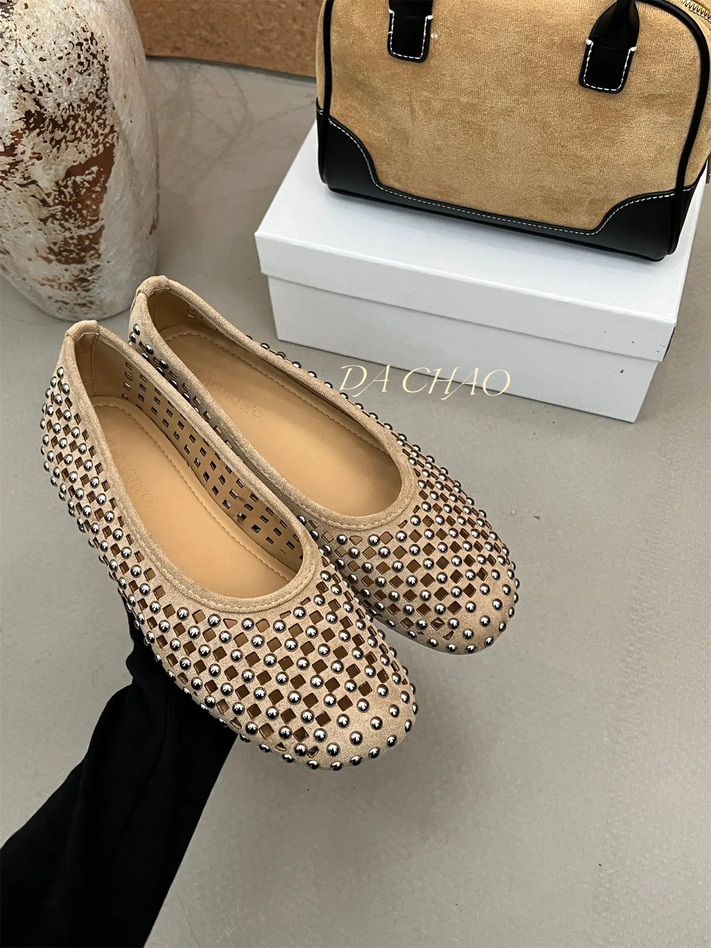 

French Casual Driving Penny Loafers Shoes Slip-On Shoes for Women 2026 New Summer Countryside Woven Retro Shallow Mouth Flats