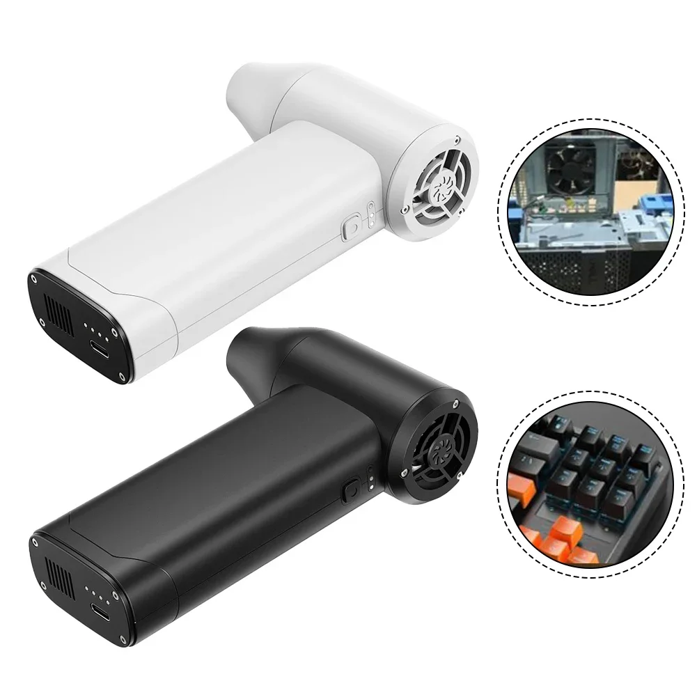 

Carbon Fire Blowing Tool Keyboard Cleaning High-Speed Fan Brushless Motor Easy Installation Low Heat Generation