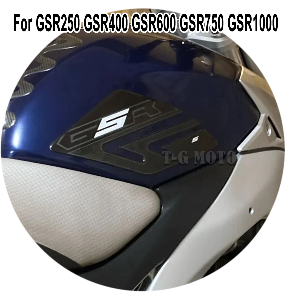 

GSR250 GSR400 GSR600 GSR750 GSR1000 Motorcycle Tank Pad Fuel Oil Kit Knee Protector Decals For Suzuki GSR 250 400 600 750 1000