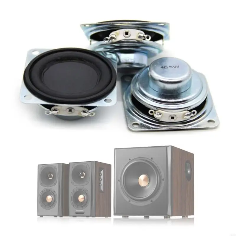 J1HD 45MM مجموعة كاملة 4 أوم مكبرات الصوت النيوديميوم للمسرح المنزلي DIY 2PCS