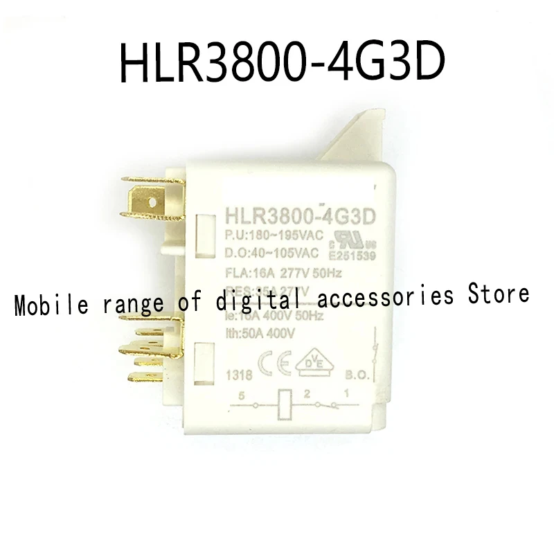 100% Working Original HLR3800-4G3D 220V white Air Conditioning Compressor Refrigerator Freezer Relay Starter