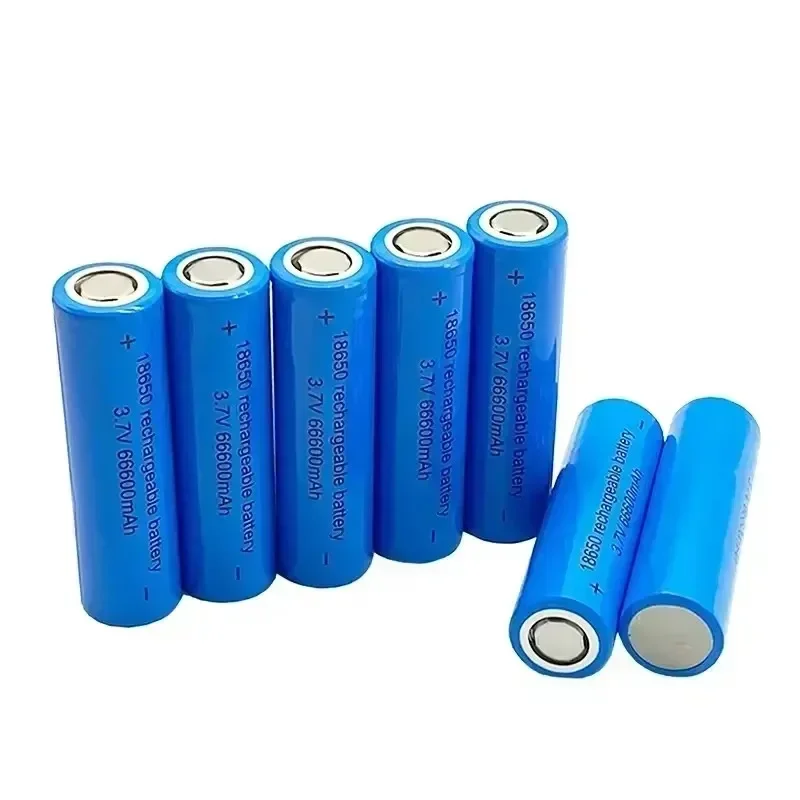 Free Shipping Hot Selling 3.7V 18650 Lithium Battery, Large Capacity 66600mah Flashlight, Rechargeable Battery, Toy/screwdriver