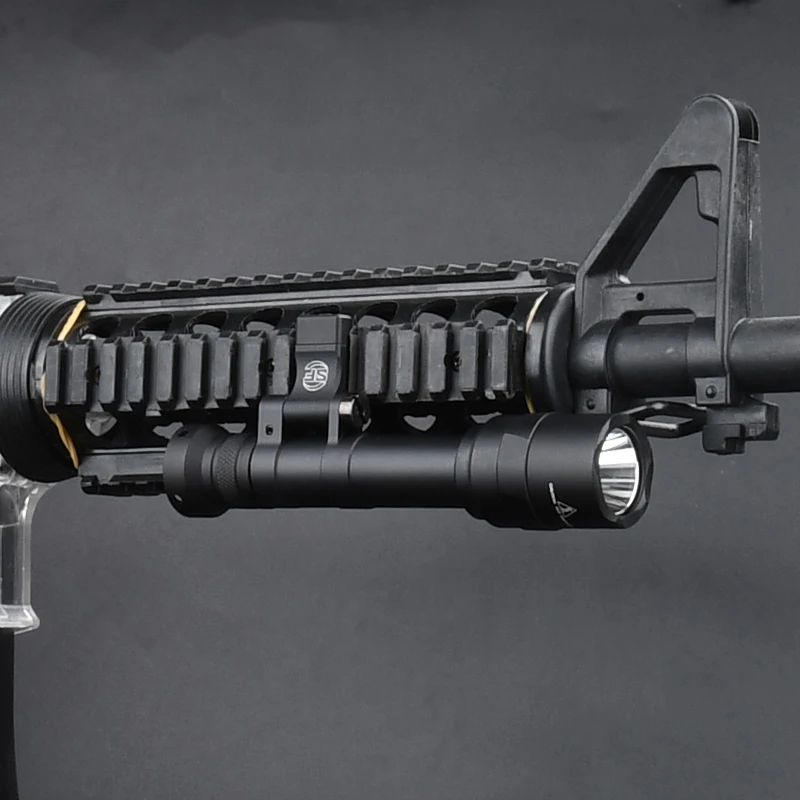 Tactical M640U Surefir M600 Scout Flashlight Airsoft Weapon White Led Light 180° adjustable Mount  Fit M-Lok Keymod 20mm Rail