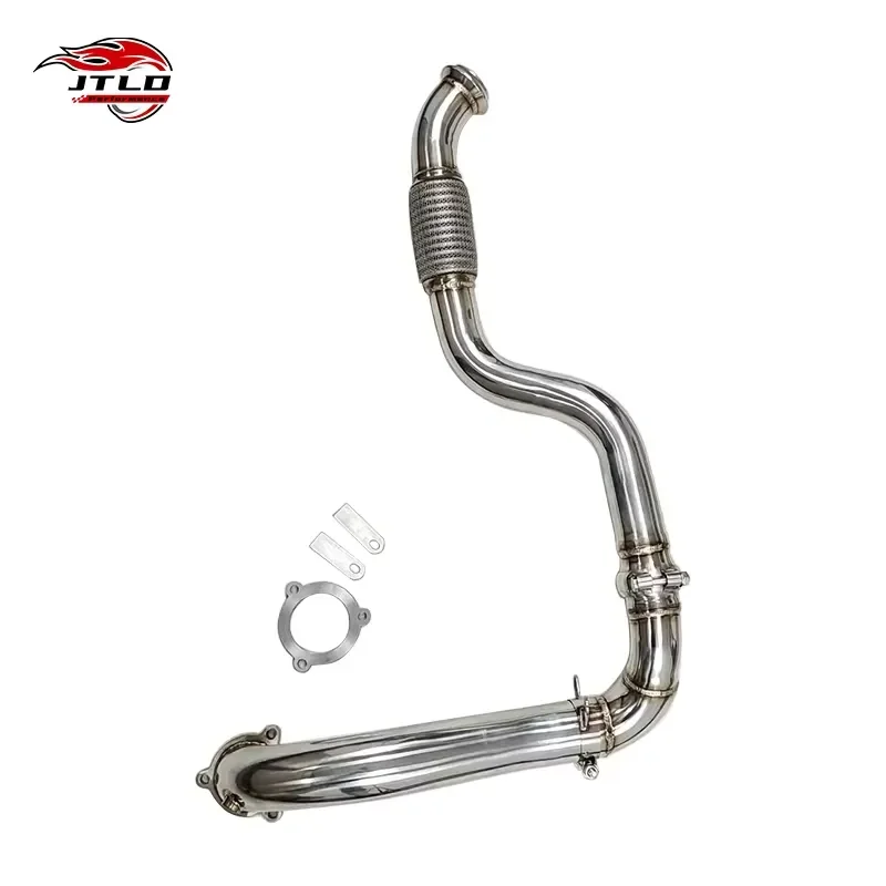 Stainless Steel Straight Pipe Exhaust Downpipe for Mercedes Benz W176 C117 A180 A200 A250 CLA180 CLA200 CLA250 1.6T/2.0T