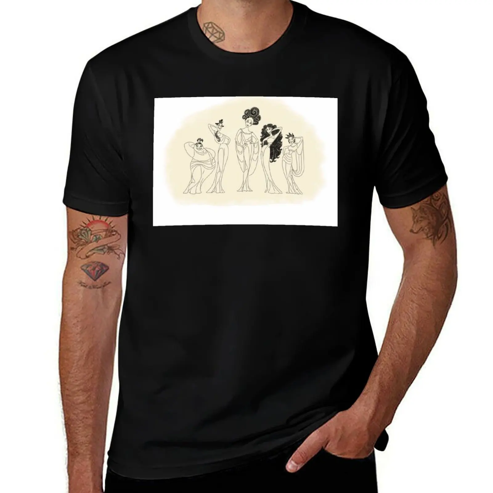 

The Muses T-Shirt graphic shirts customs boys whites shirts graphic tee men