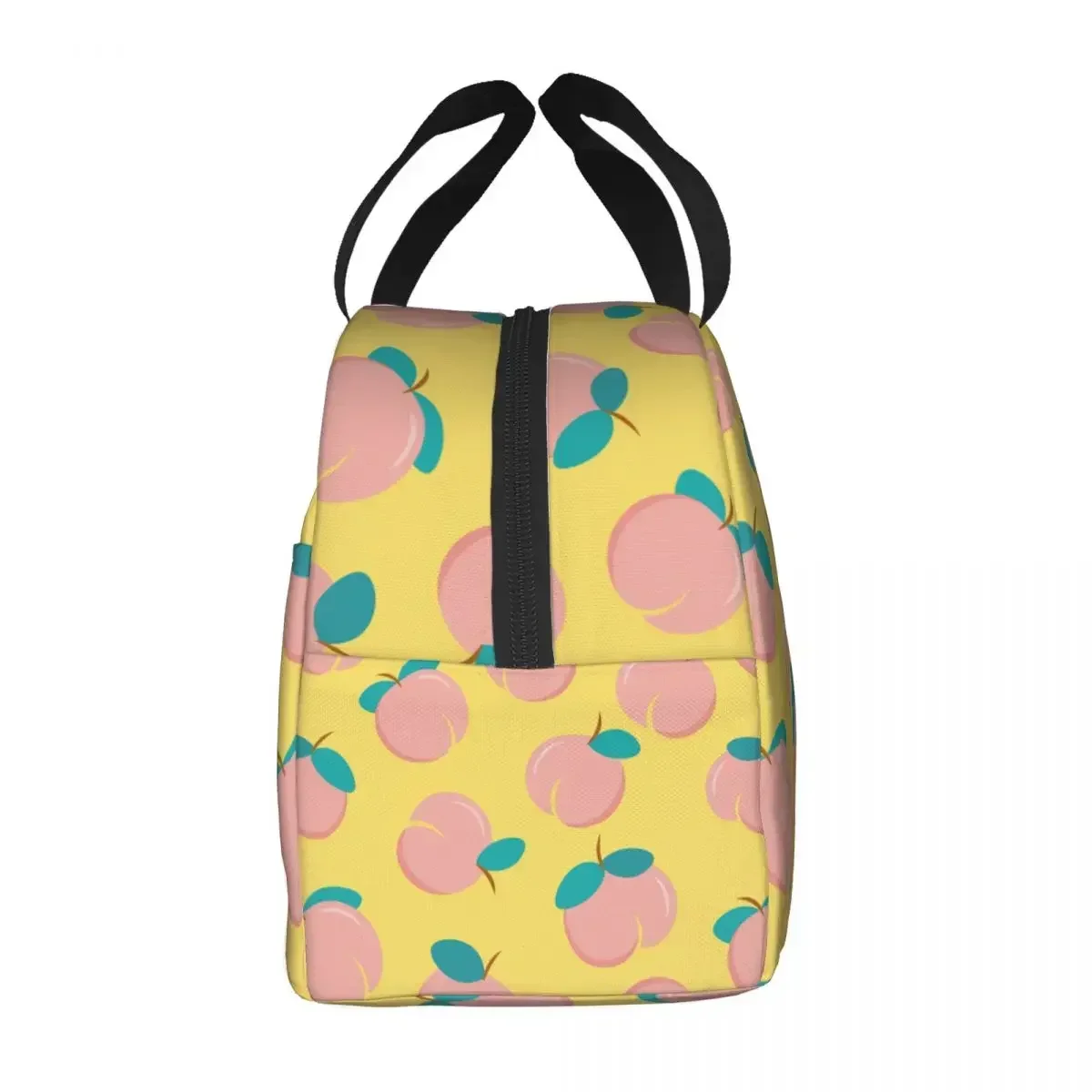 Sexy Chubby Peach Lunch Bags Portable Insulated Ox Cooler Thermal Picnic Work Lunch Box