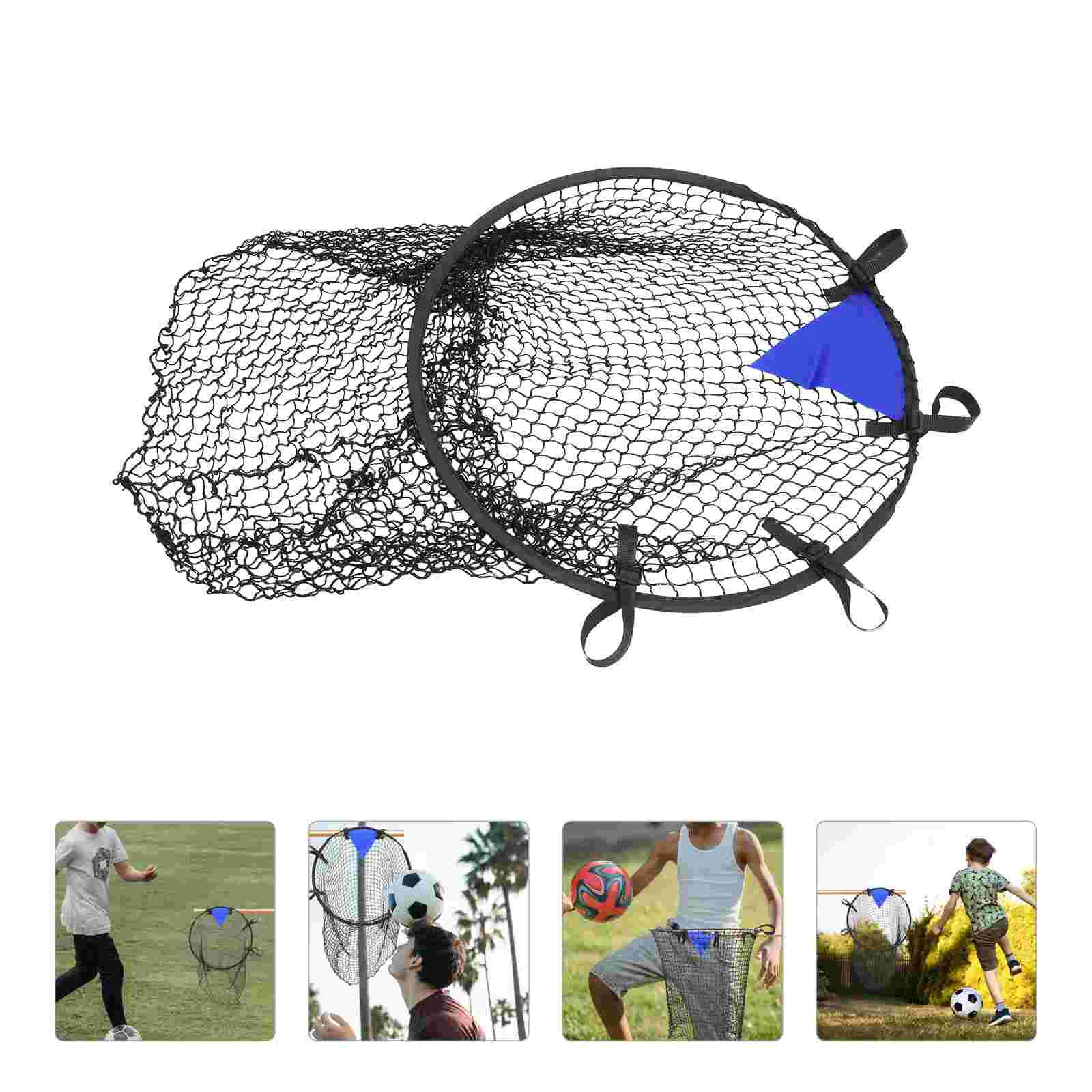 

Soccer Top Bins Practice Football Net Goal Pocket Gifts for Women Training Equipment