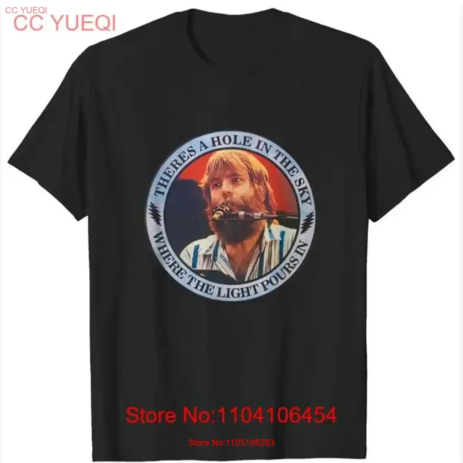 

Vintage 1990 Brent Mydland T SHIRT hot new vintage Washed Casual Slightly Top For Everyday Wear Versatile designer clothes