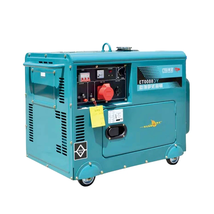 YUGONG CE Diesel Generators High Quality Silent Portable Yuchai 5 Kw Generator Yuchai Power Dynamo