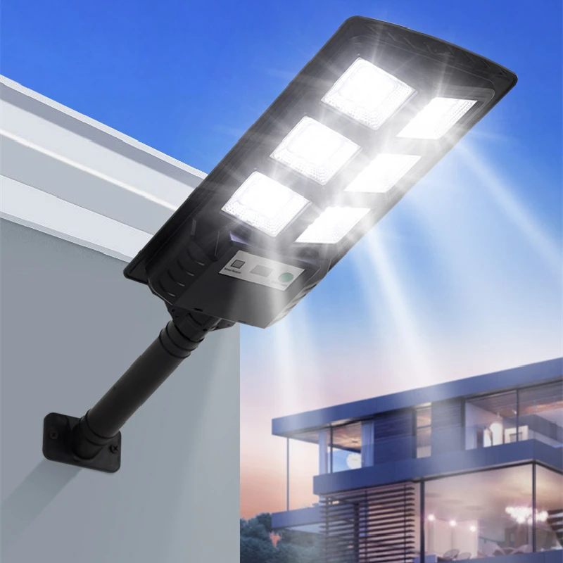 200W Solar Street Light Waterproof IP67 Outdoor Lighting Home Decoration Solar Lamp LED Foco Projector For Basketball Court Park