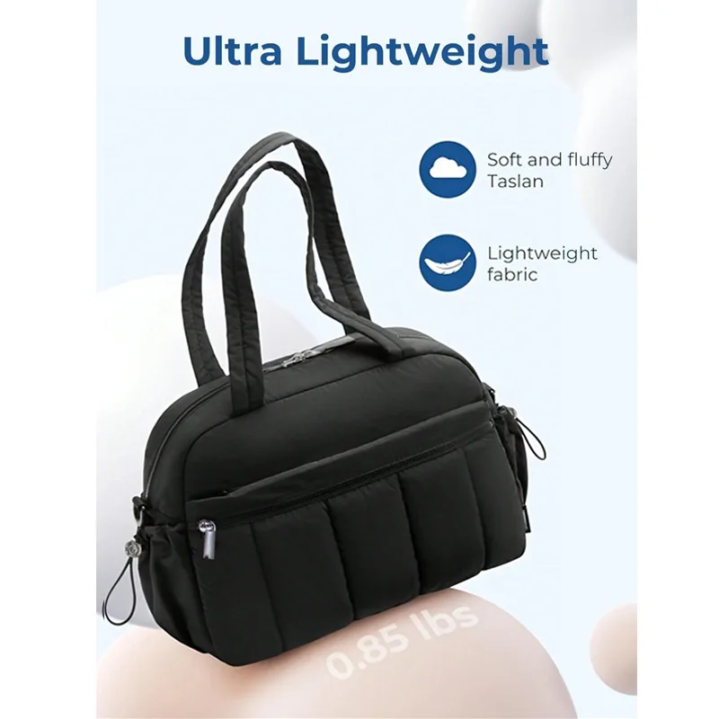 Gym Bag for Women,Duffle Bag for Travel with Wet Pocket,Carry on Weekender Bags for Women,Water Resistant Travel Bag Duffel Bag view 5