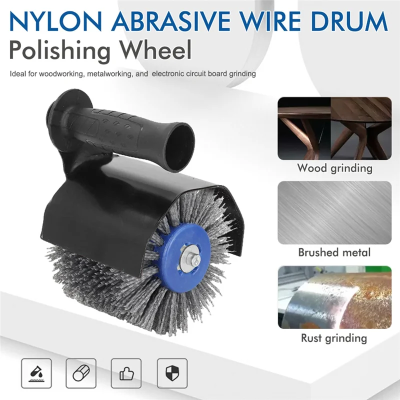 

AT05-Multifunctional Angle Grinder Attachment With Sanding Wheel Burnishing Polishing Machine Parts Power Tool Parts