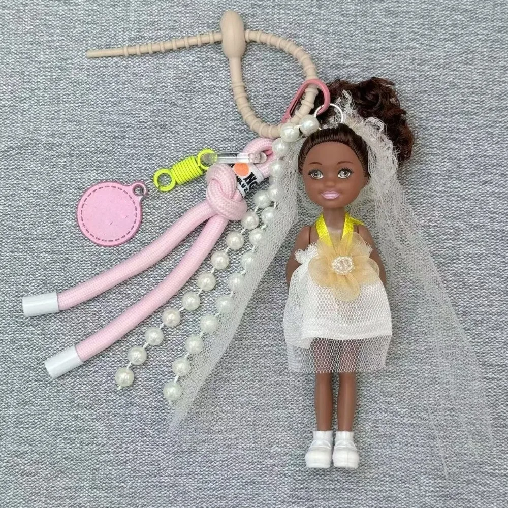 새로운 귀여운 펜던트 장식품 DIY 옷 갈아입히기 열쇠고리 가방 액세서리 선물