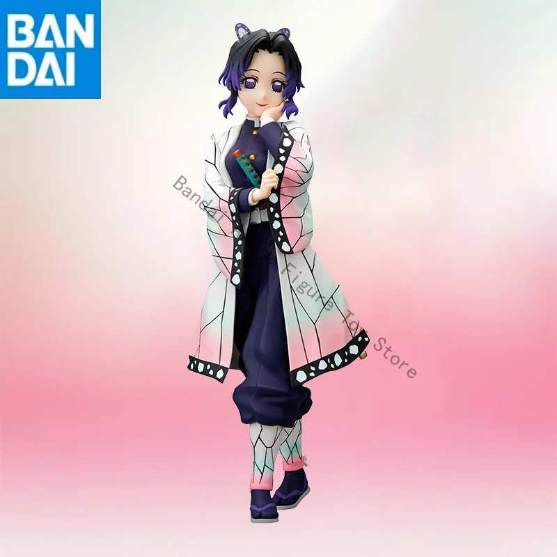 

in stock Original Genuine BANDAI NAMCO BANPRESTO Demon Slayer GLITTER GLAMOURS SHINOBU KOCHO PVC 22cm Collector Figurine Toys