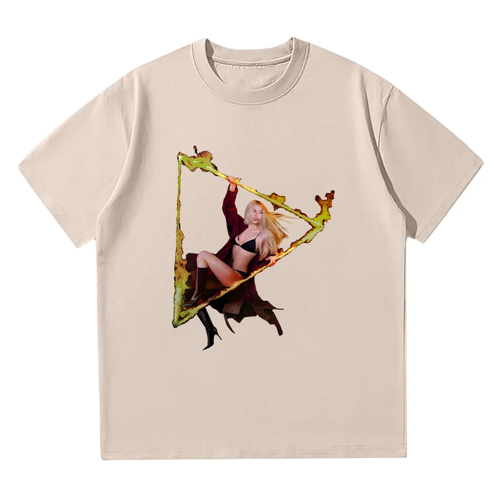 Ava Max Don’t Click Play The Album T Shirt Fashion Women/Men Cotton Tees Casual Crewneck Short Sleeve Summer Breathable T-shirts