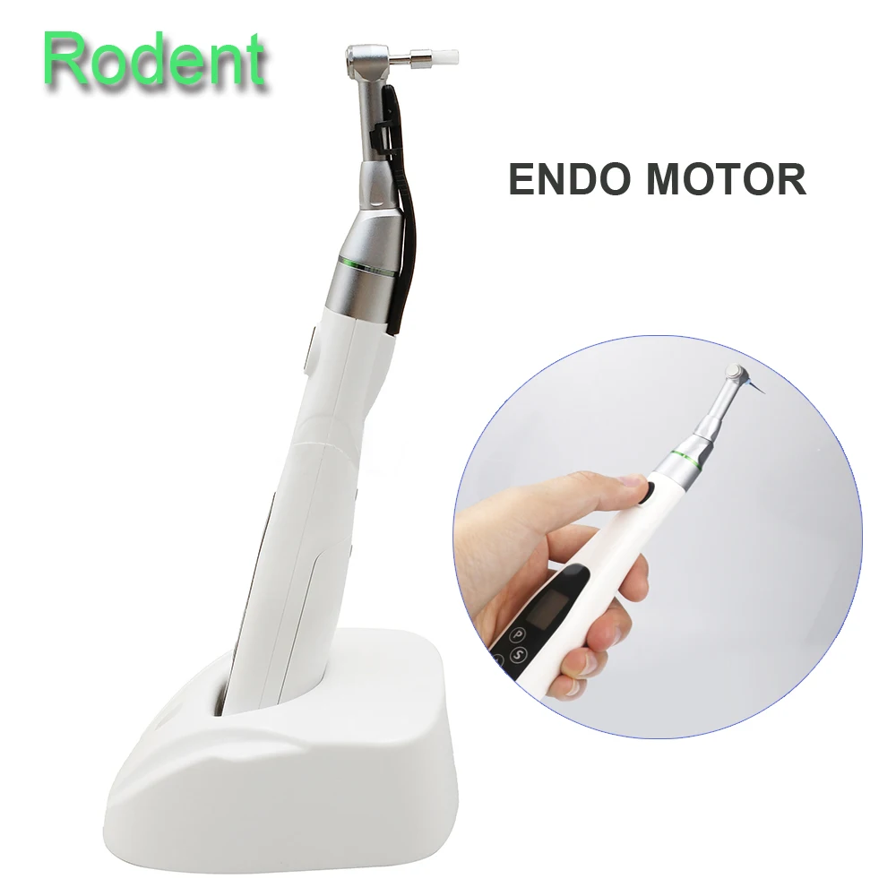 Dental Root Canal Treatment Led Wireless Endo Motor Endodontic Mate 16:1 Contra Angle Therapy Instrument