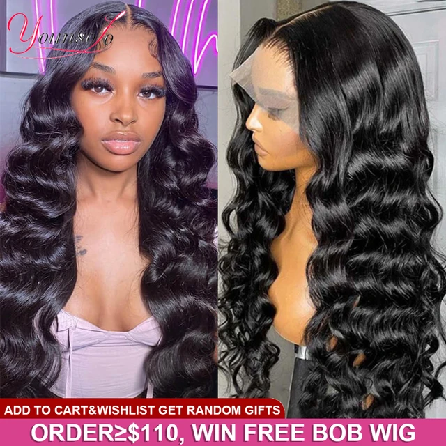 13x4 Lace Frontal Human Hair Wig Loose Weave Human Hair Wig Weave Lace Front Lace Aliexpress