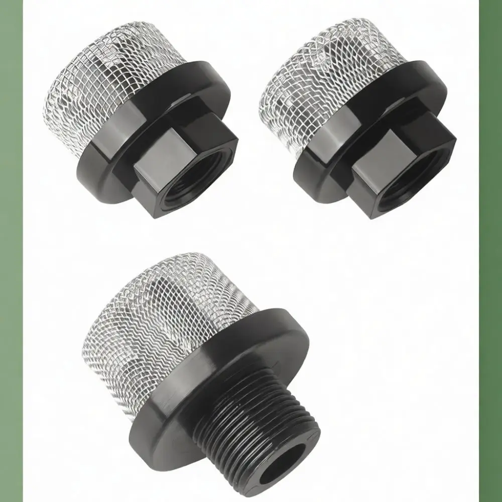 Replaceable Metal Intake Screen Filter For Airless Coating Pumps Stainless Steel Construction For Long Term Equipment Service