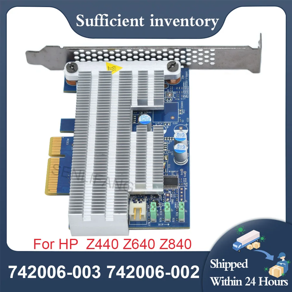 

742006-003 742006-002 For HP Z440 Z640 Z840 Workstation NVME M.2 PCIE Card