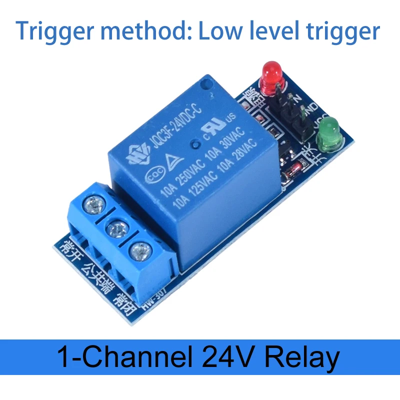 DC 5V 12V 24V 1 2 4 6 8 Kanaals Relaismodule Board Shield met Optocoupler/Hoge en Lage Niveau Trigger voor Arduino Raspberry