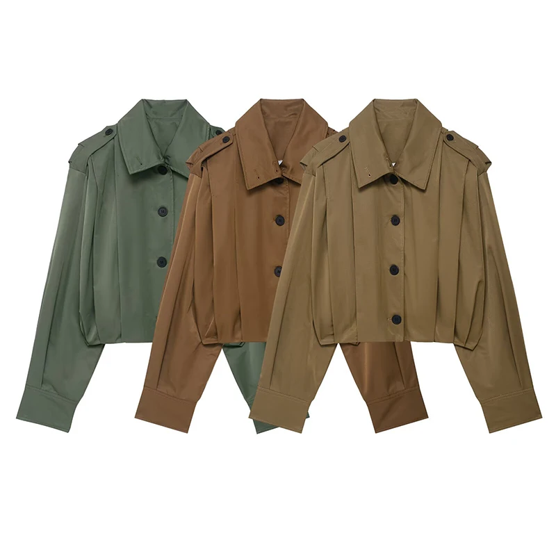 

Willshela женские модные однотонные плиссированные однобортные куртки винтажные с лацканами и длинными рукавами женские шикарные женские наряды