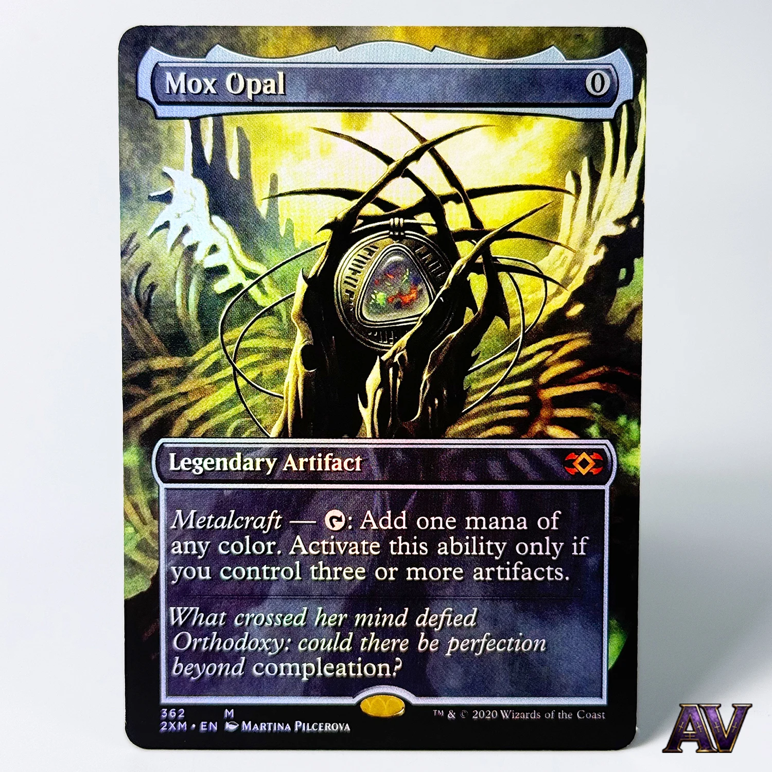 

Mox Opal Double Masters 2XM Sword of Feast and Famine Borderless Hobby Collectibles Game Collection Proxy Card