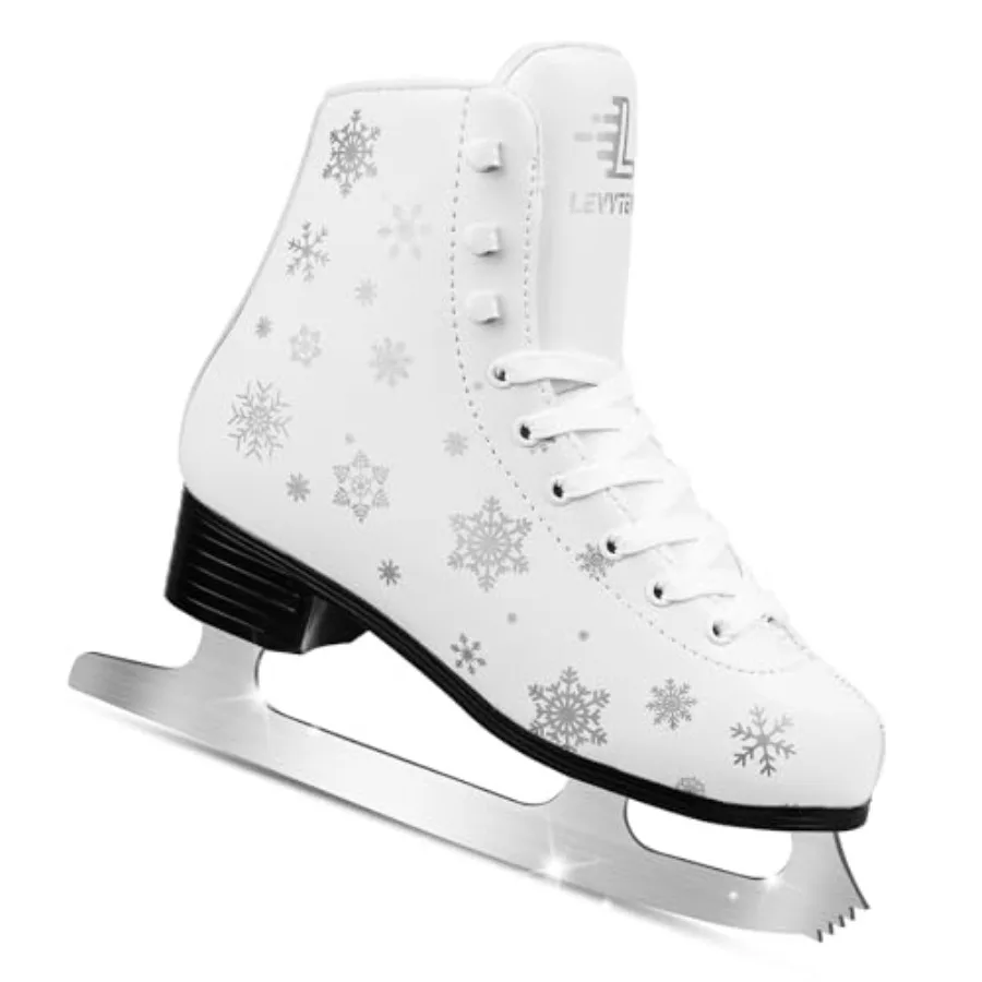 

Women's/Girls Figure Ice Skates - Youth Figure Skating Shoes with Size Expansion - Comfortable, Durable, and Safe Indoor Outdoo