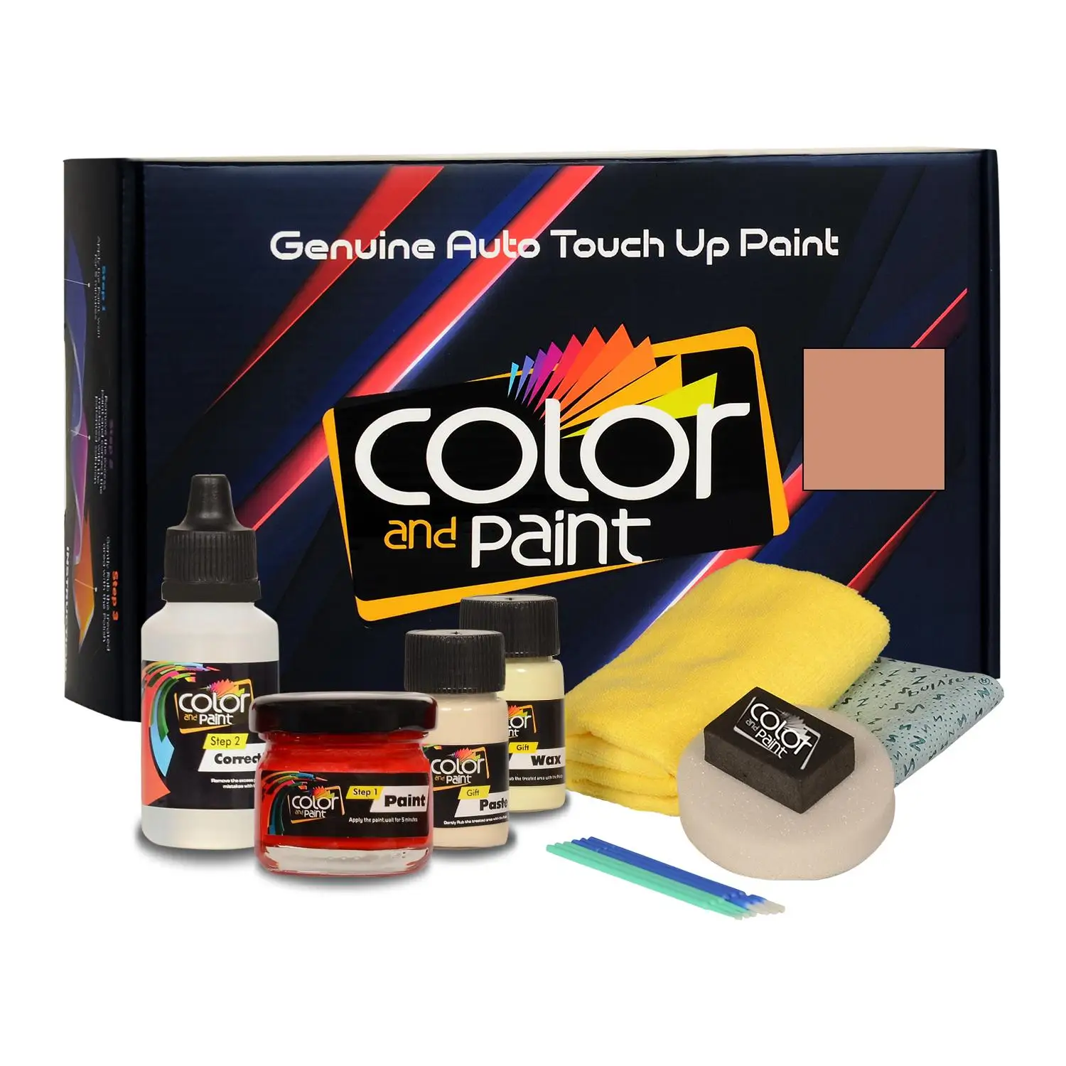 Color and Paint compatible with Opel Automotive Touch Up Paint - CANYON MET - 498 - Basic Care